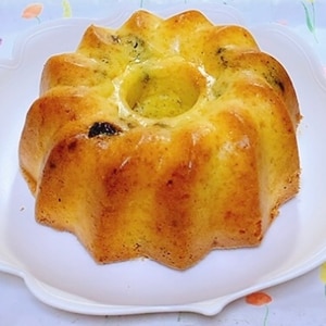 南瓜の煮物deクグロフ型ケーキ♡